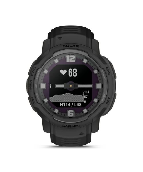 Garmin Instinct® Crossover Solar – Tactical Edition - Sort - Bilde 4
