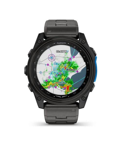Garmin D2™ Mach 2 – 51 mm - Karbongrå DLC-titan med ventilert titanarmbånd - Bilde 2