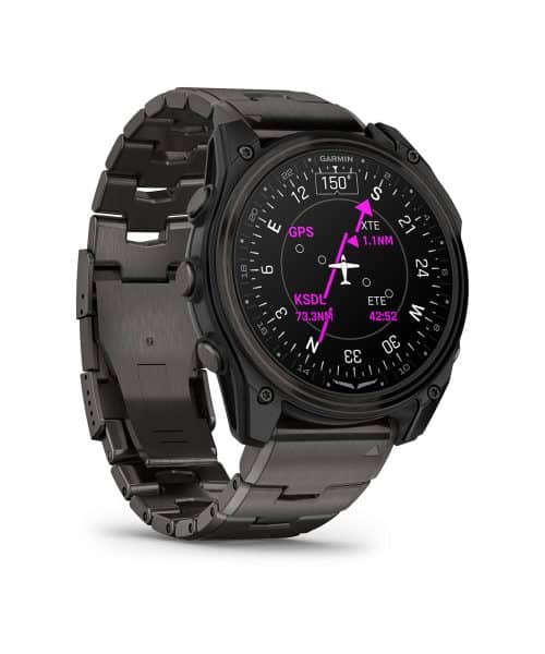 Garmin D2™ Mach 2 – 51 mm - Karbongrå DLC-titan med ventilert titanarmbånd - Bilde 3