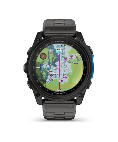 Garmin D2™ Mach 2 – 51 mm - Karbongrå DLC-titan med ventilert titanarmbånd - Bilde 4