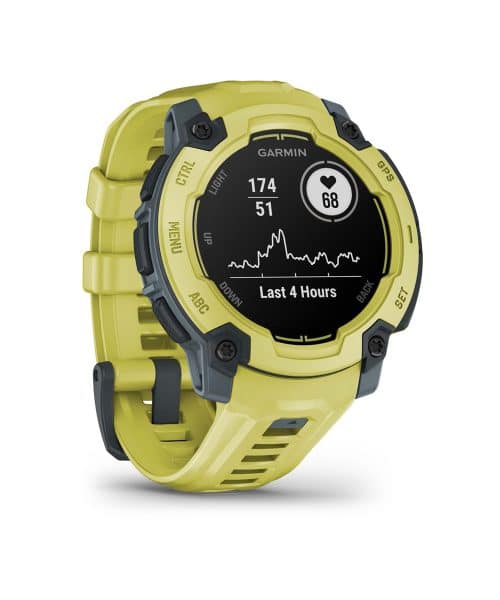 Garmin Instinct® E – 45 mm - Electric Lime-farget med Electric Lime-farget rem - Bilde 3