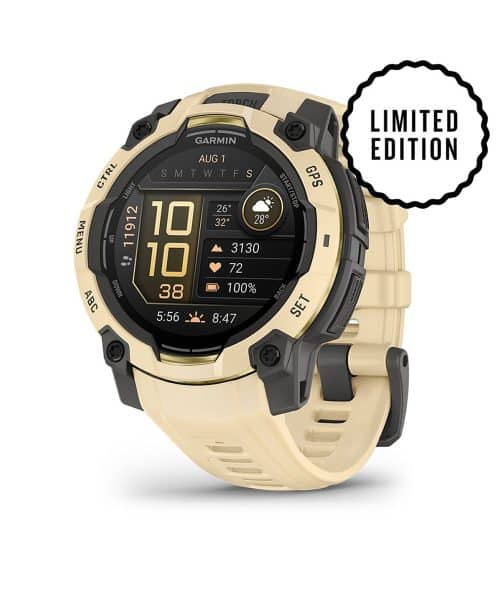 Garmin Instinct® 3 – 45 mm, AMOLED - Sitrinfarget med sitrinfarget rem