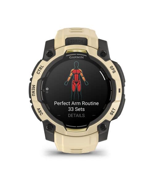 Garmin Instinct® 3 – 45 mm, AMOLED - Sitrinfarget med sitrinfarget rem - Bilde 4