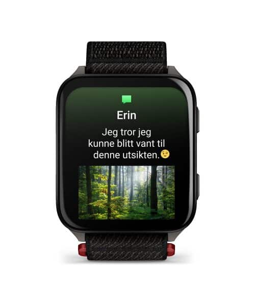 Garmin Venu® X1 - Sort med skifergrått titandeksel og sort ComfortFit-nylonrem - Bilde 4