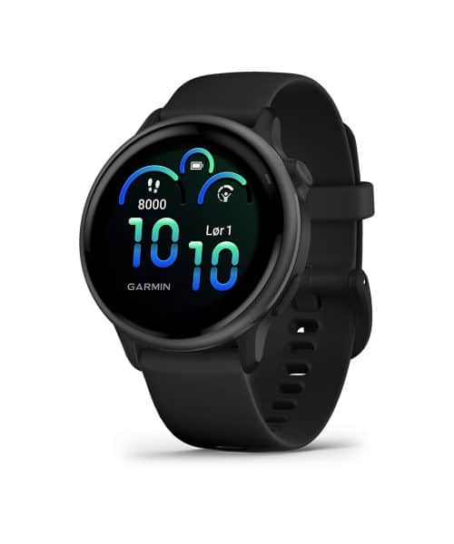 Garmin vívoactive® 6 - Skifergrå med sort rem