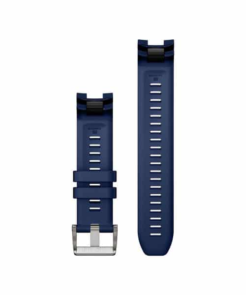 Garmin QuickFit® 22-klokkeremmer - MARQ® (Gen 3) marineblå silikongummi - Bilde 2
