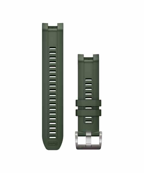 Garmin QuickFit® 22-klokkeremmer - MARQ® (Gen 3) furugrønn silikongummi