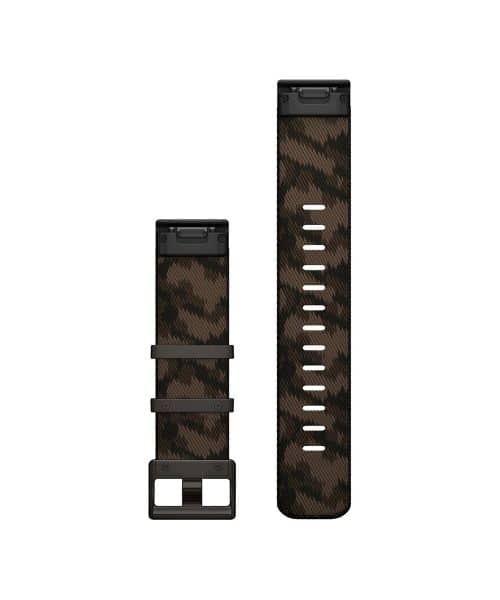 Garmin QuickFit® 22-klokkeremmer - MARQ® (Gen 3) Dark Sandstone jacquardvevd nylon - Bilde 2