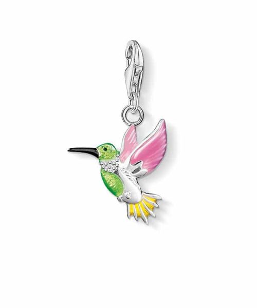 Thomas Sabo - Charm pendant "colourful hummingbird"