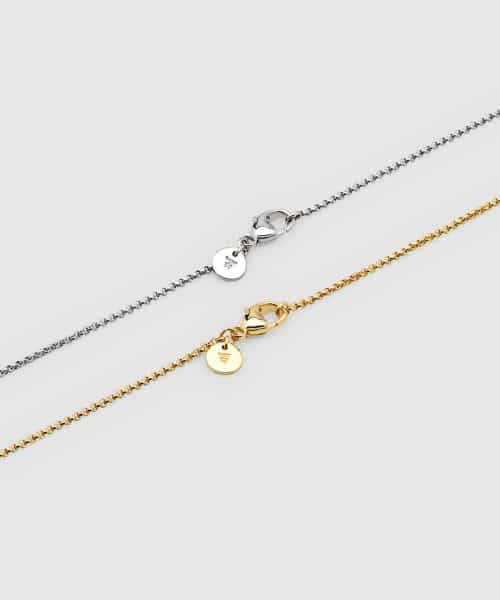 Tom Wood Cushion Pendant Onyx Gold - Bilde 3
