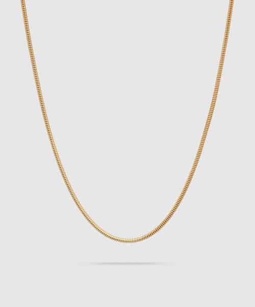Tom Wood Snake Chain Slim Gold