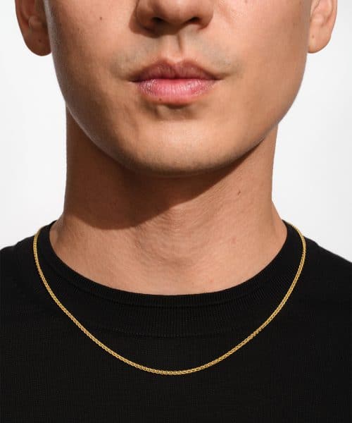Tom Wood Spike Chain Gold - Bilde 3