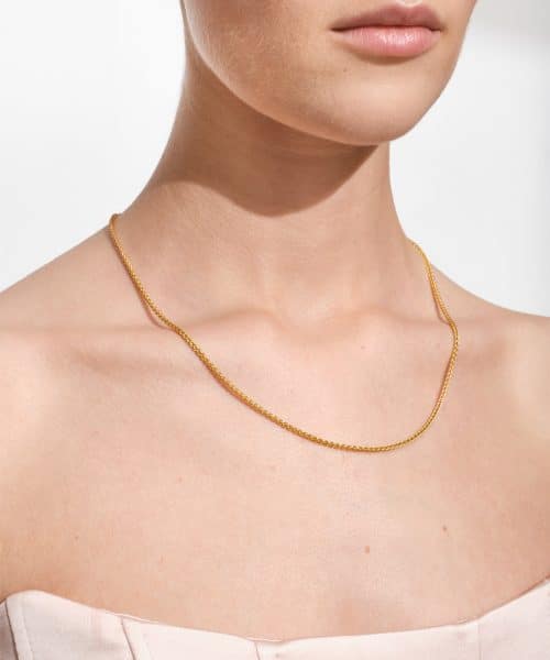 Tom Wood Spike Chain Gold - Bilde 6