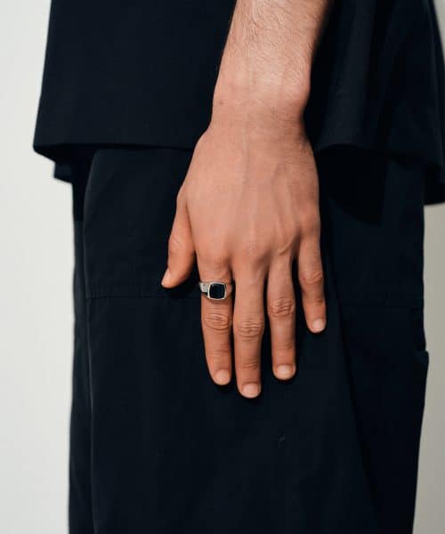 Tom Wood Kay Ring Blue Hawk Eye - Bilde 3