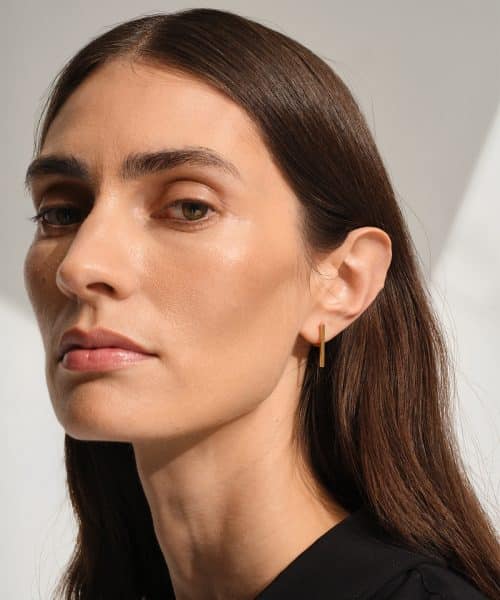 Tom Wood Sleek Ear Bar Gold - Bilde 2