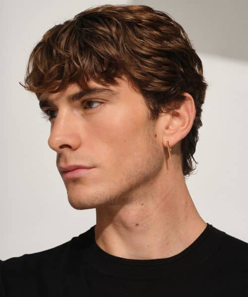 Tom Wood Sleek Ear Bar Gold - Bilde 3