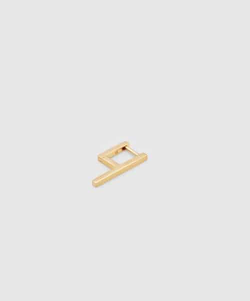 Tom Wood Sleek Ear Bar Gold