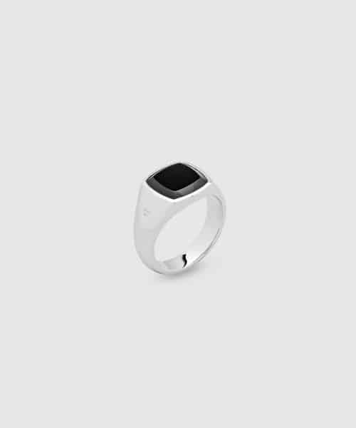 Tom Wood Kay Ring Polished Onyx - Bilde 5