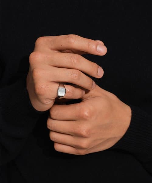 Tom Wood Kay Ring White MOP - Bilde 2