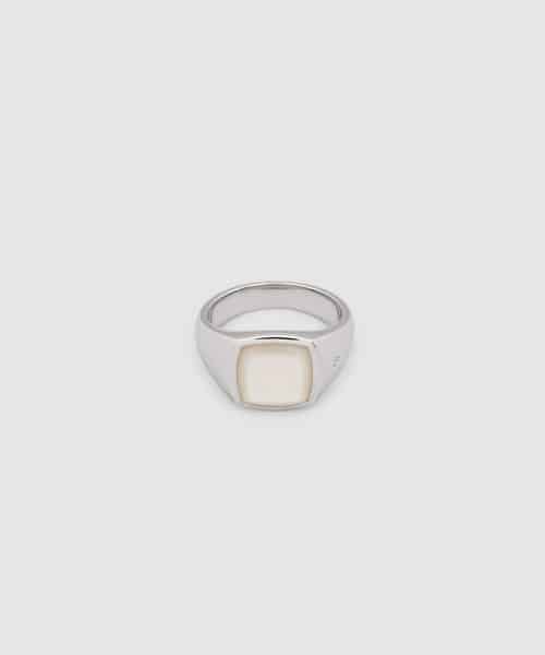 Tom Wood Kay Ring White MOP