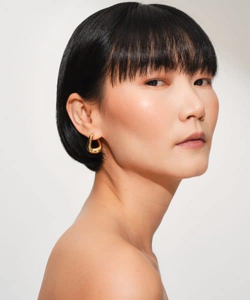 Tom Wood Twist Hoops Gold - Bilde 2