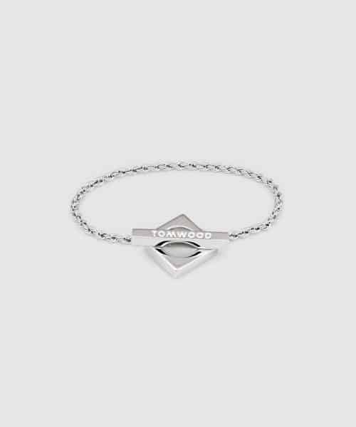 Tom Wood Square Rope Bracelet