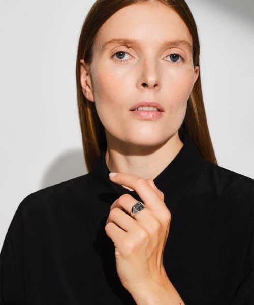 Tom Wood Kay Ring Snakeskin - Bilde 2