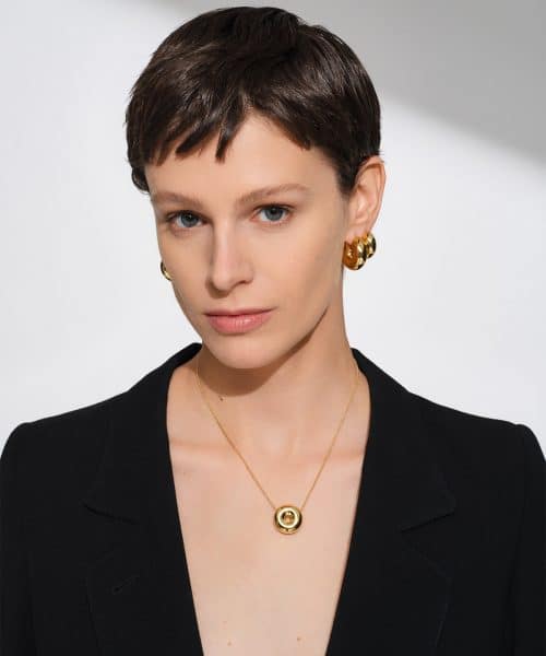 Tom Wood Sphere Pendant Gold - Bilde 2
