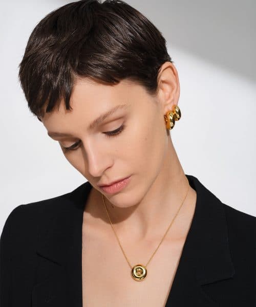 Tom Wood Sphere Pendant Gold - Bilde 6