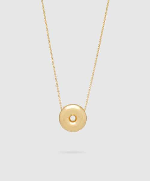 Tom Wood Sphere Pendant Gold