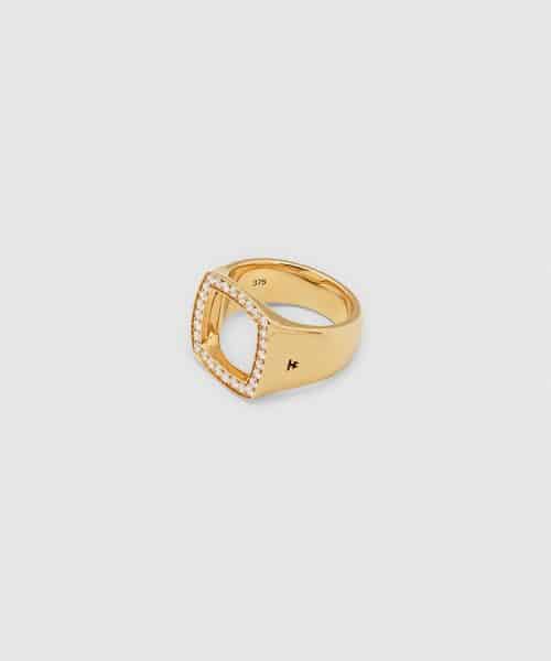 Tom Wood Cushion Open Gold Brilliant - Bilde 4