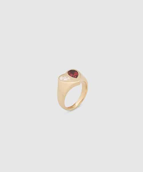 Tom Wood Love Ring Gold - Bilde 4