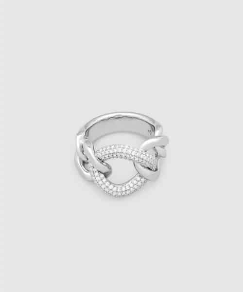 Tom Wood River Ring Pave