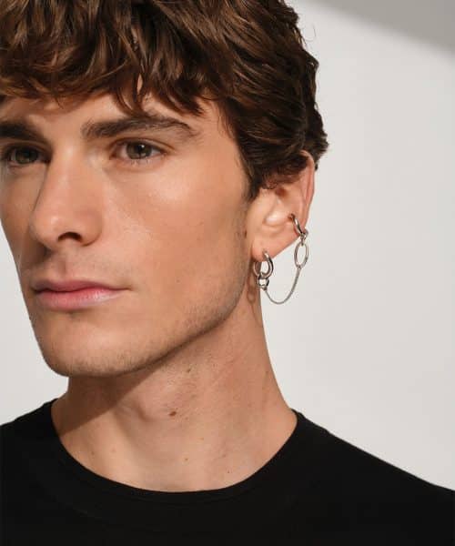 Tom Wood River Ear Cuff Chained Hoop - Bilde 3