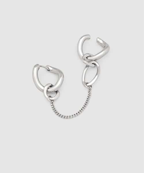 Tom Wood River Ear Cuff Chained Hoop - Bilde 5