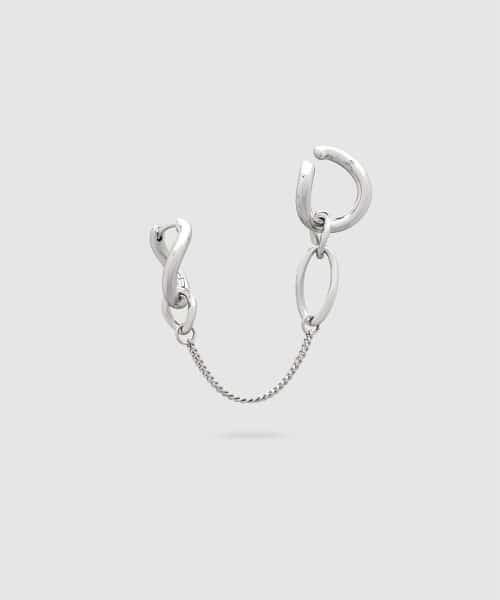 Tom Wood River Ear Cuff Chained Hoop