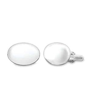 Quinn Classic Cuff links (pair) Silver 925