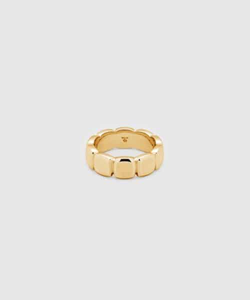 Tom Wood Cushion Band Gold