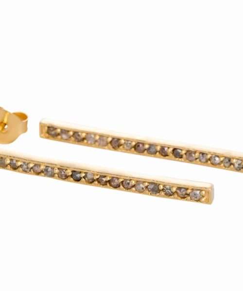 The Twinkling, earstuds, 18k Gold plated, 925 Silver - Bjørg