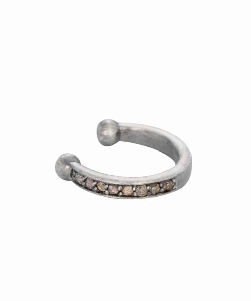 Tomorrow is Already Here, single earcuff, 925 Silver - Bjørg