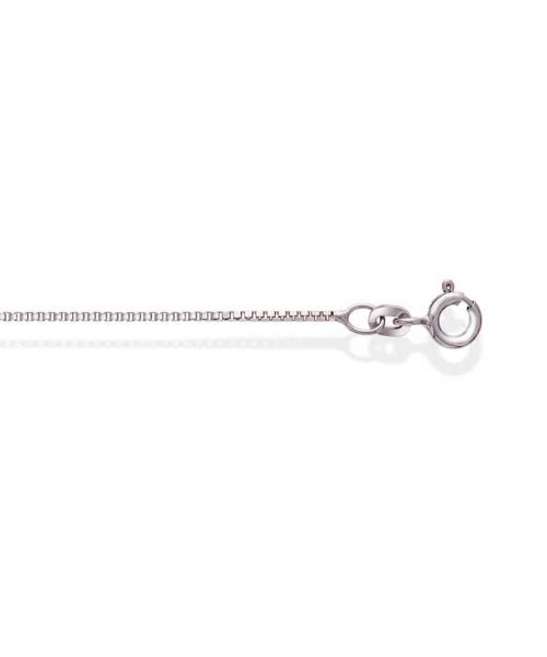 Veneziansk kjede i gull 1 mm 36 cm