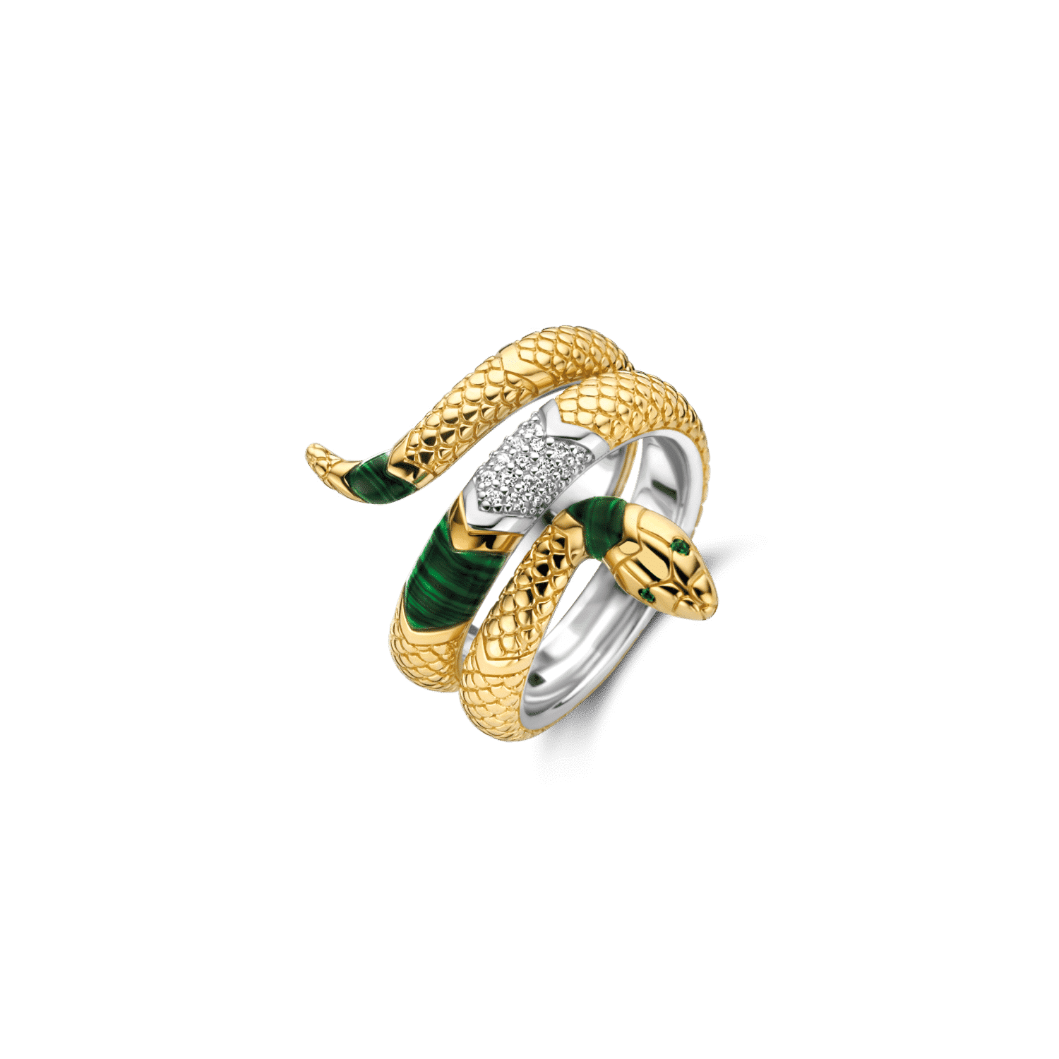 TI Sento - Milano Ring Gilded 925S