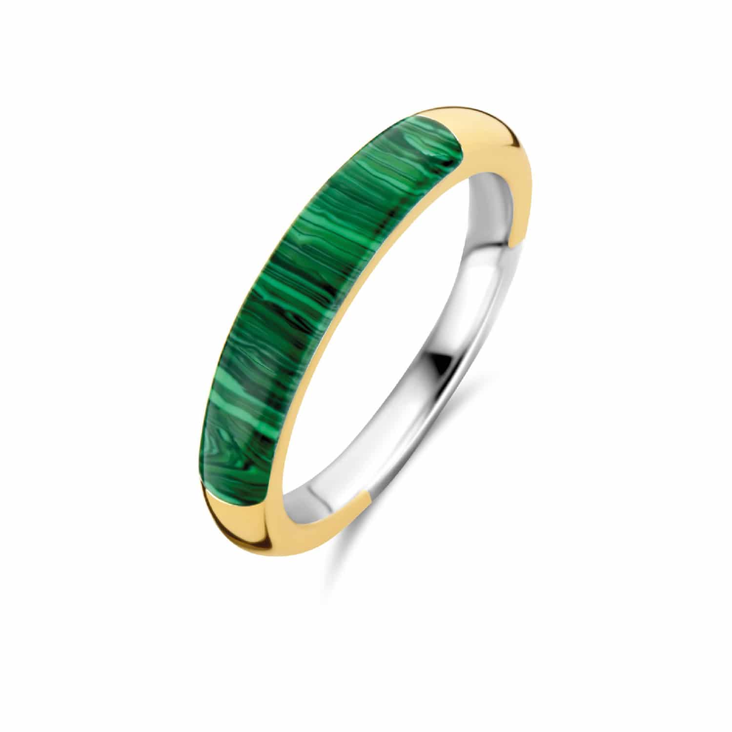 Ti Sento - Milano Ring Forgylt Sølv - 12230MA