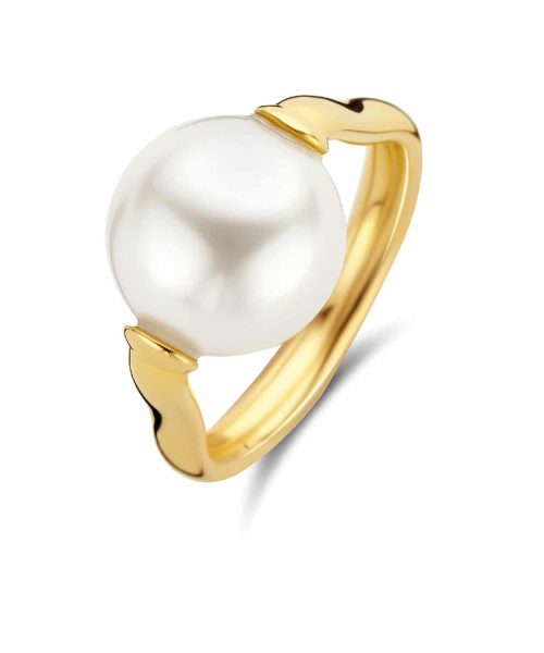 Ti Sento - Milano Ring Forgylt Sølv - 12231PW