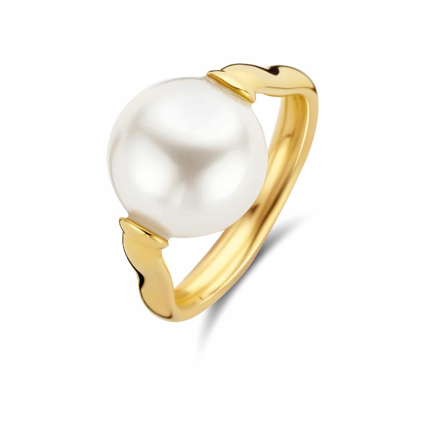 Ti Sento - Milano Ring Forgylt Sølv - 12231PW