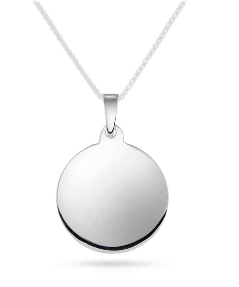 Anheng i gull plate rund