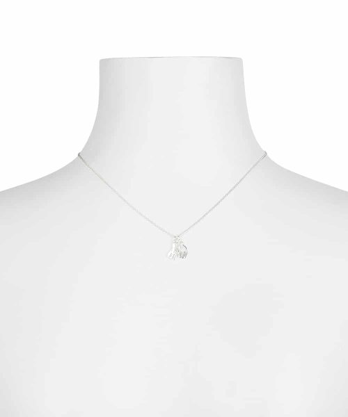 Arp charm necklace, 925 Silver based, Silver plated - Bjørg - Bilde 2