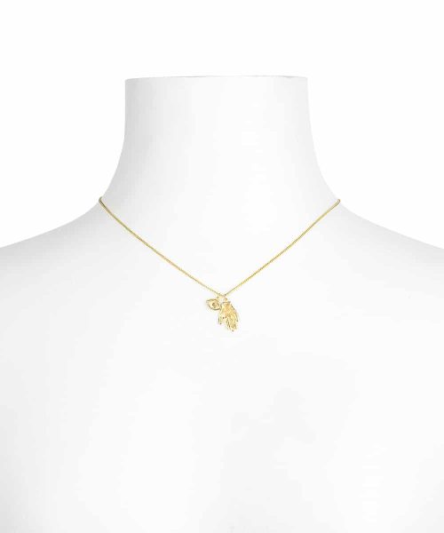 Occult necklace, 925 Silver based, 18k Gold plated - Bjørg - Bilde 2