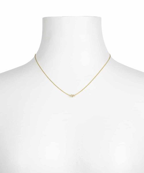Dream necklace, 925 Silver based, 18k YG plated, Herkimer Diamond - Bjørg - Bilde 2