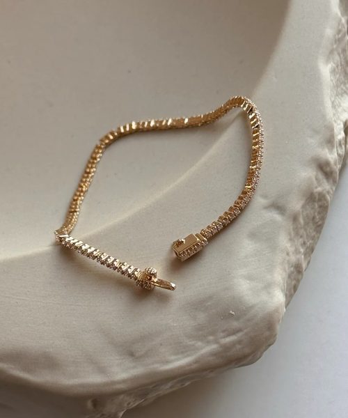 ByBiehl Fine Tennis Armbånd - Bilde 4